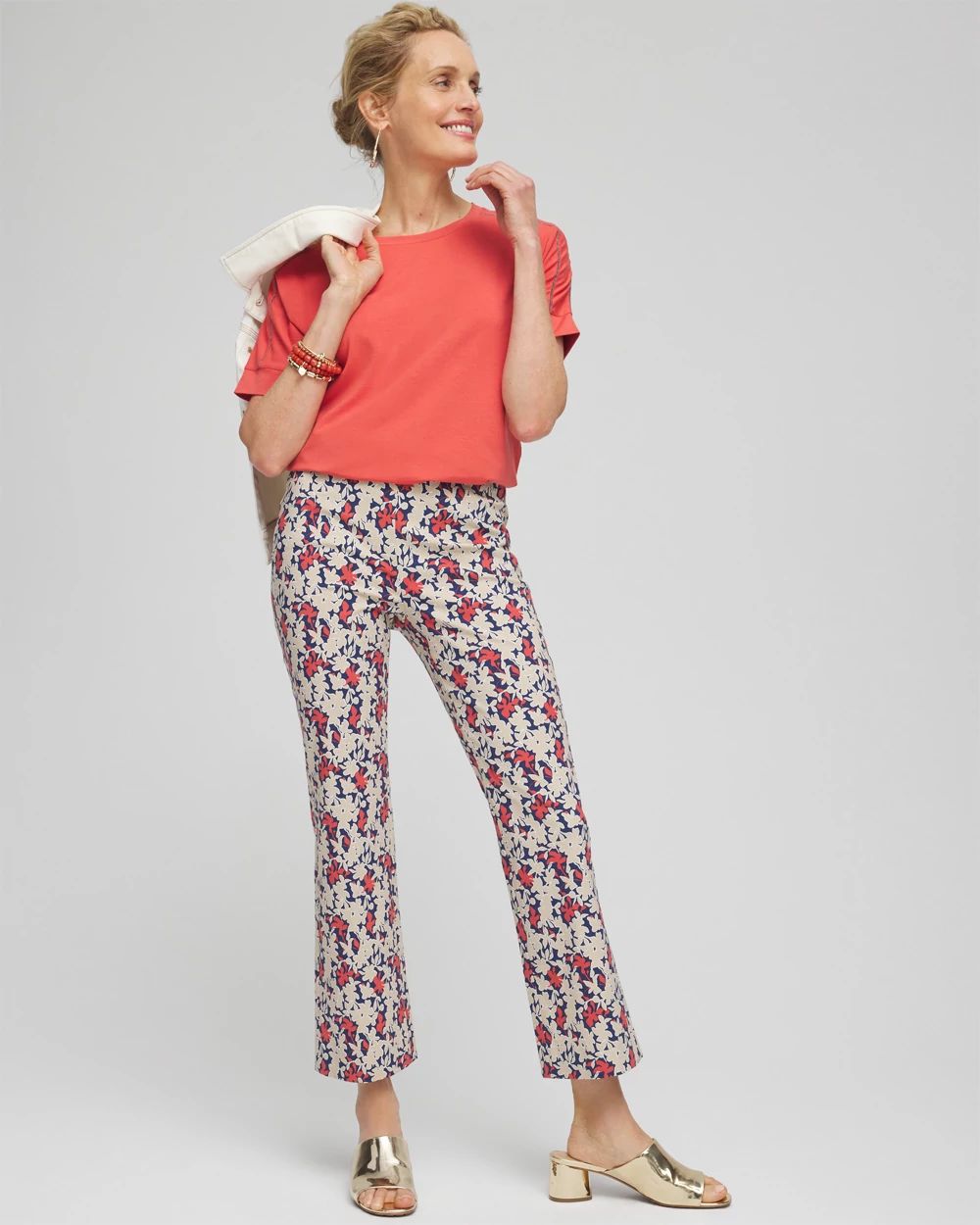 トップス c-boy style Refined Casual (No.68) Tie-Dye Slub Scoop Neck Tee | Chico's